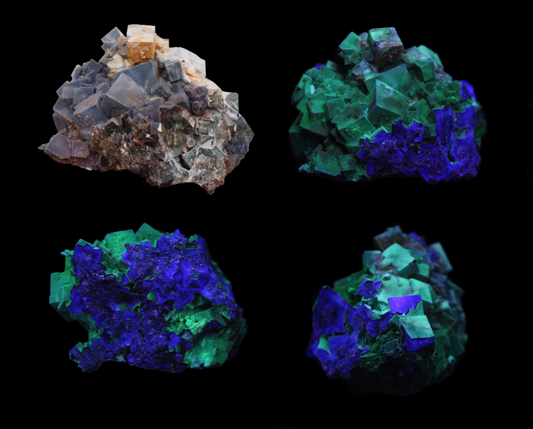 Fluorescent Minerals Of Namibia Gallery - - Geo Safari Research Project