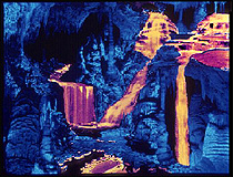 Fluorescent Waterfalls, 1986