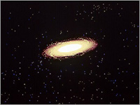 Galaxy computer painting, 1986